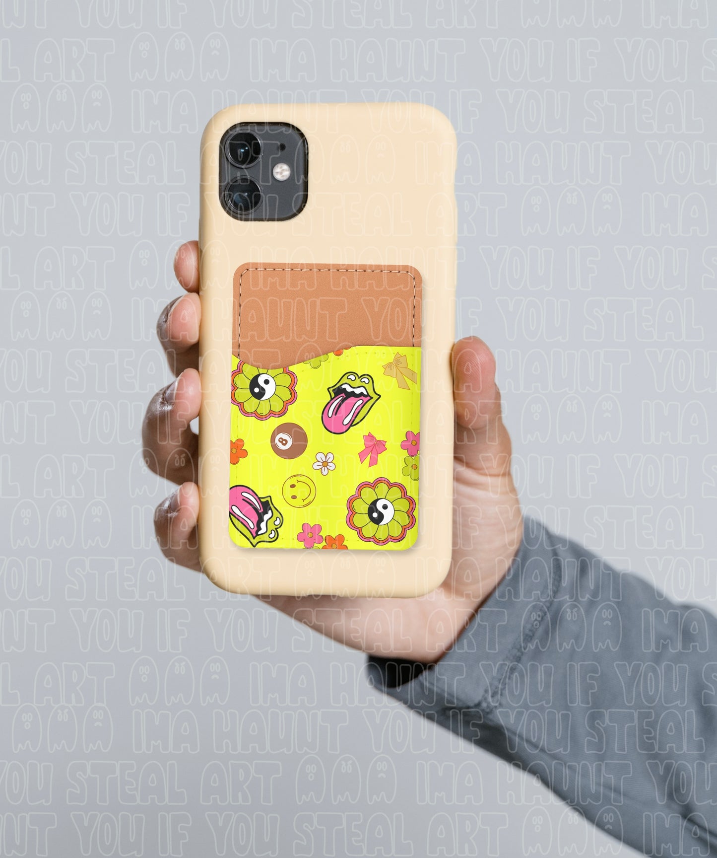 Neon Card Holder