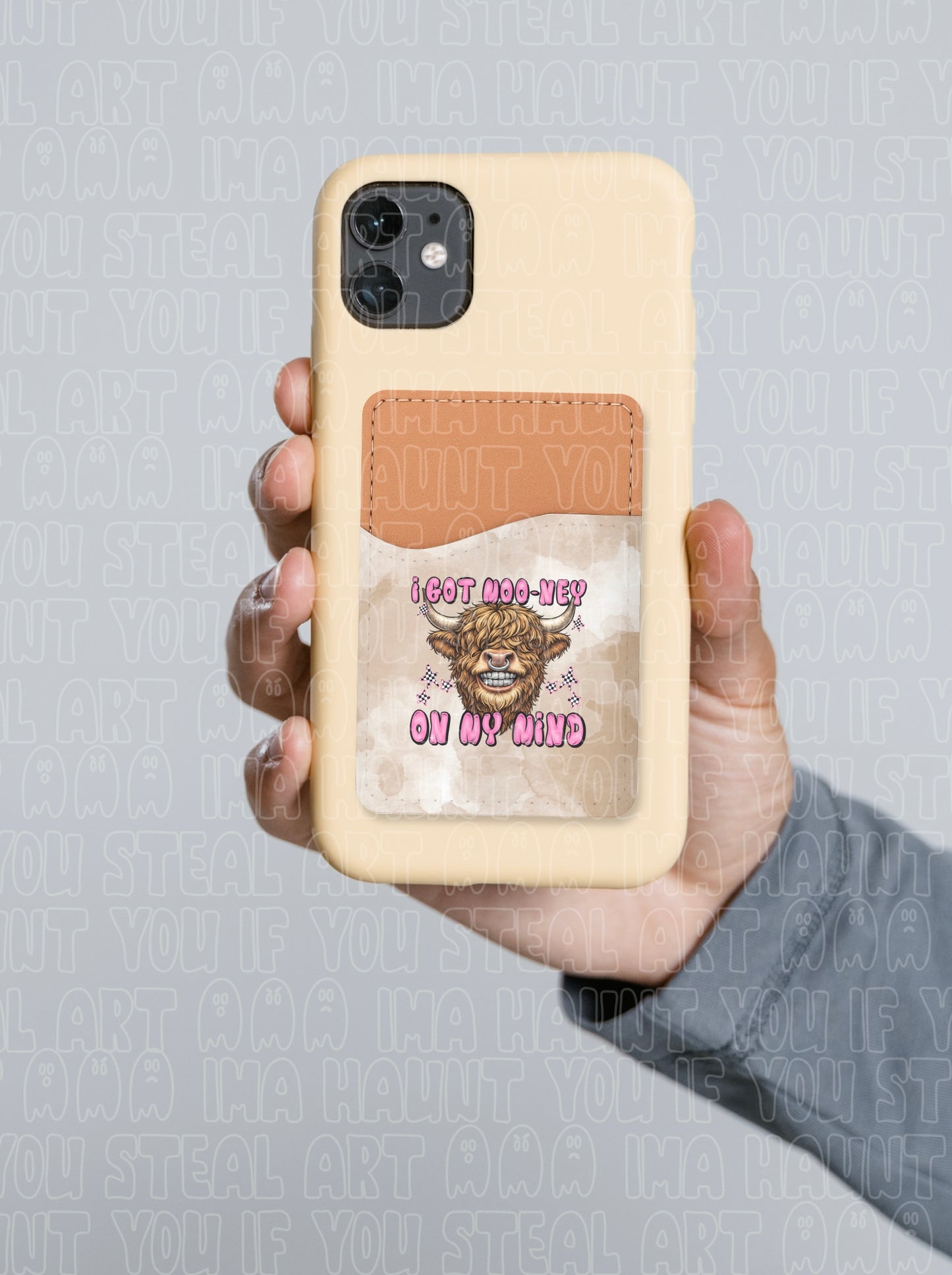 Moo-Ney Card Holder