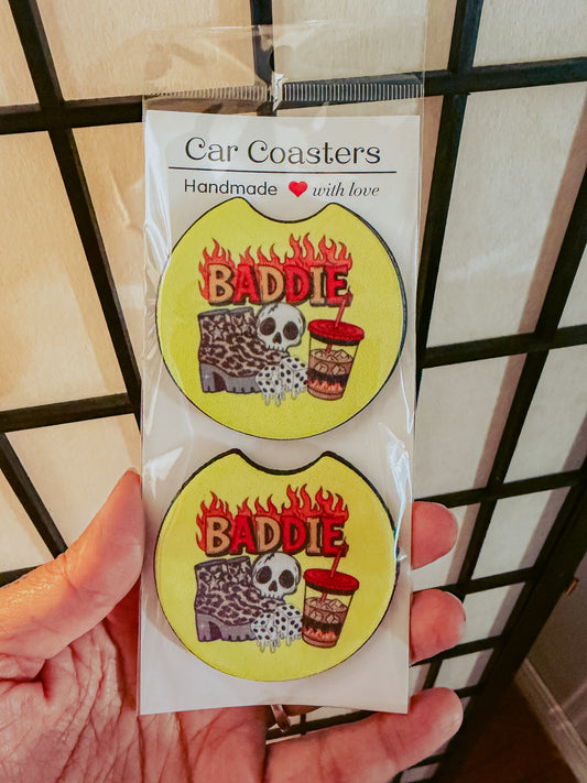 Baddie Car Coasters